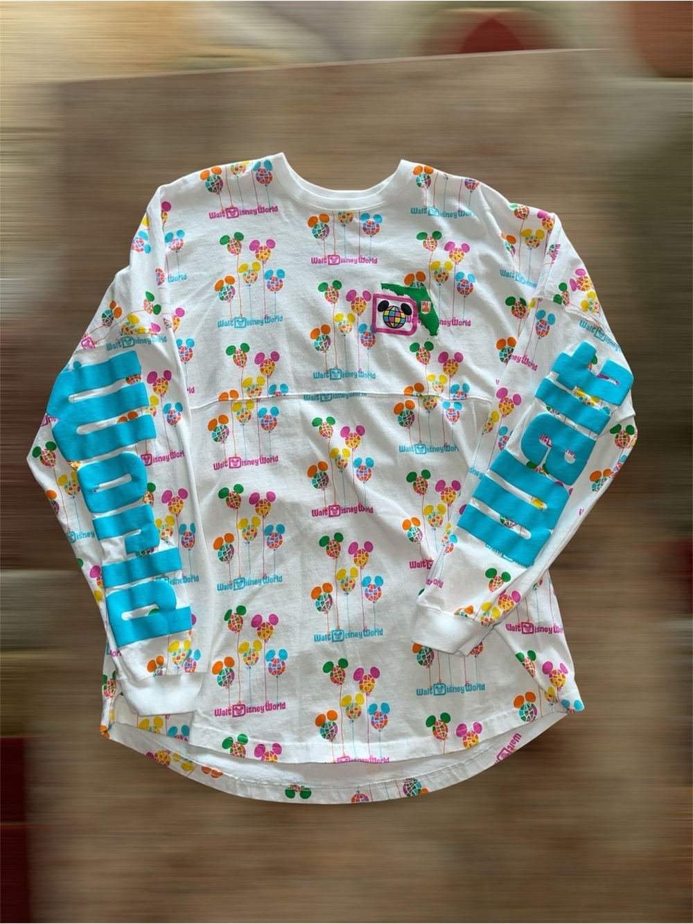 Disney World 50th Anniversary Vault Balloon Spirit Jersey- Large
